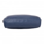 Beau Design Stylish  Blue Color Imported PU Leather Casual Handbag With Double Handle For Women's/Ladies/Girls